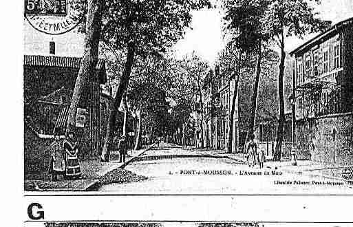 Ville de PONTAMOUSSON Carte postale ancienne
