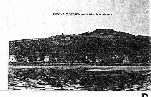 Ville de PONTAMOUSSON Carte postale ancienne