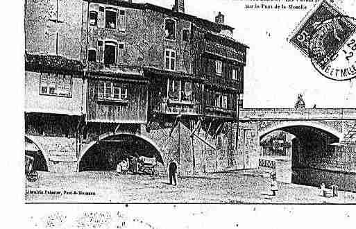 Ville de PONTAMOUSSON Carte postale ancienne
