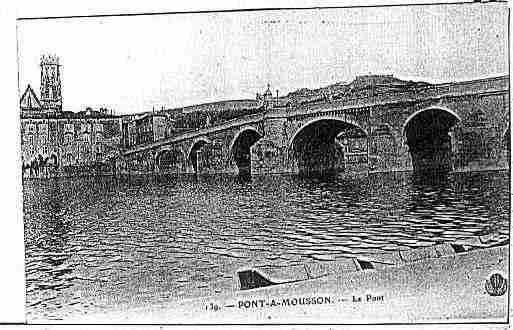 Ville de PONTAMOUSSON Carte postale ancienne