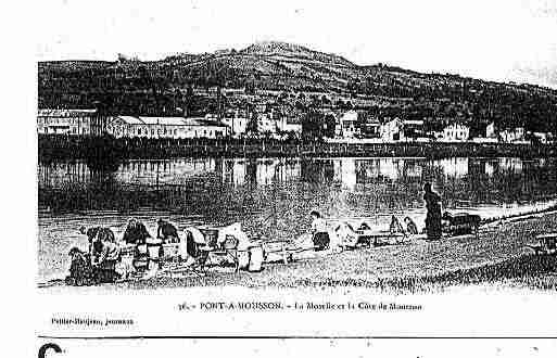 Ville de PONTAMOUSSON Carte postale ancienne