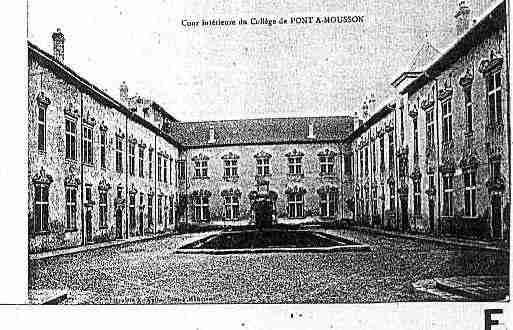 Ville de PONTAMOUSSON Carte postale ancienne