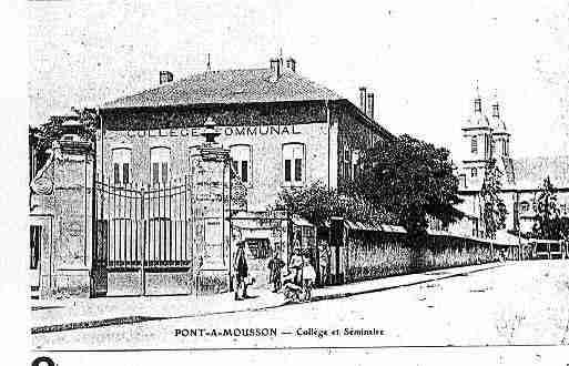 Ville de PONTAMOUSSON Carte postale ancienne