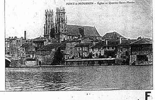 Ville de PONTAMOUSSON Carte postale ancienne