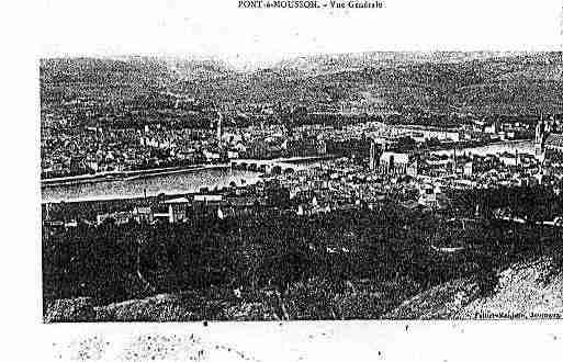 Ville de PONTAMOUSSON Carte postale ancienne
