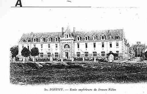 Ville de PONTIVY Carte postale ancienne