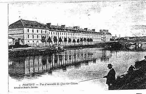 Ville de PONTIVY Carte postale ancienne