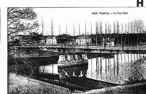 Ville de PONTIVY Carte postale ancienne