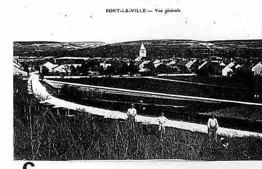 Ville de PONTLAVILLE Carte postale ancienne