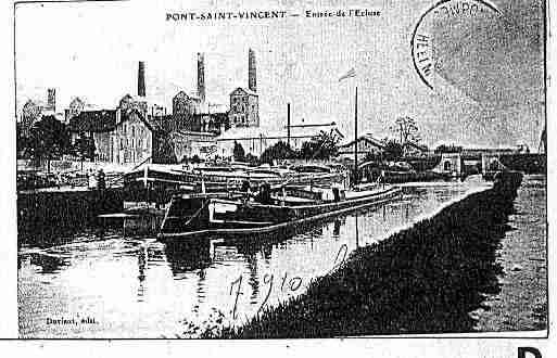 Ville de PONTSAINTVINCENT Carte postale ancienne