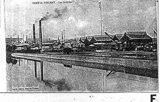 Ville de PONTSAINTVINCENT Carte postale ancienne