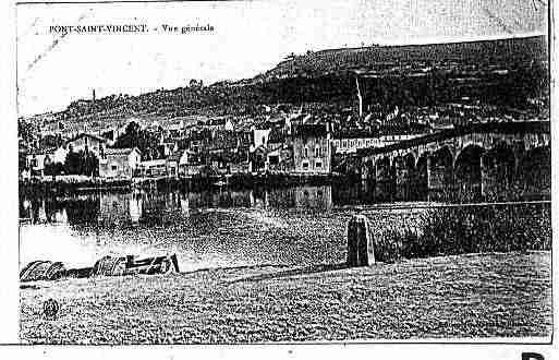 Ville de PONTSAINTVINCENT Carte postale ancienne