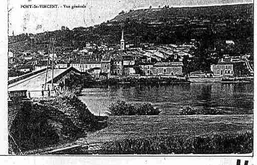 Ville de PONTSAINTVINCENT Carte postale ancienne