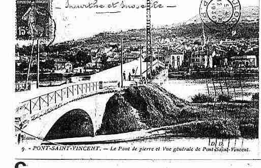 Ville de PONTSAINTVINCENT Carte postale ancienne