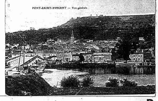 Ville de PONTSAINTVINCENT Carte postale ancienne
