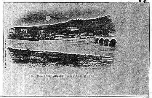 Ville de PONTSAINTVINCENT Carte postale ancienne