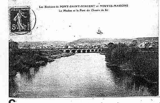 Ville de PONTSAINTVINCENT Carte postale ancienne