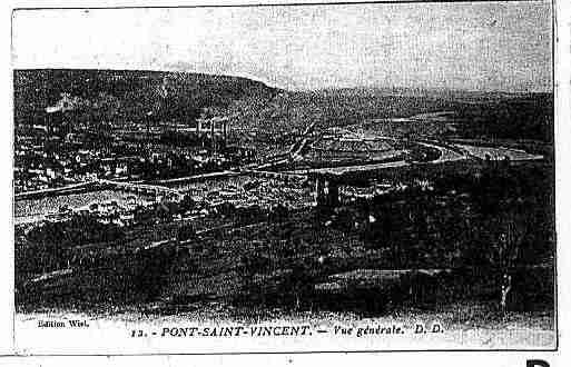 Ville de PONTSAINTVINCENT Carte postale ancienne