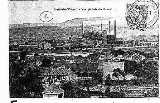 Ville de PONTSAINTVINCENT Carte postale ancienne