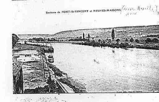 Ville de PONTSAINTVINCENT Carte postale ancienne
