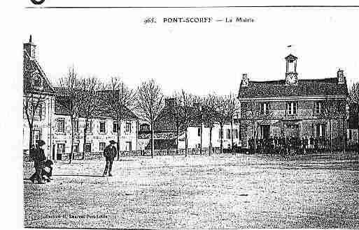 Ville de PONTSCORFF Carte postale ancienne