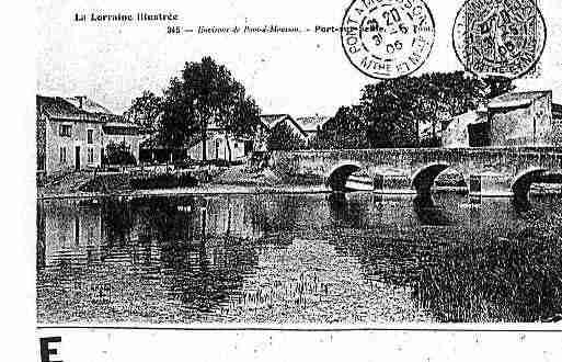 Ville de PORTSURSEILLE Carte postale ancienne