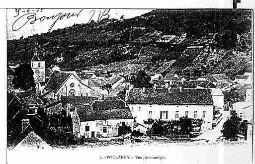 Ville de POULANGY Carte postale ancienne