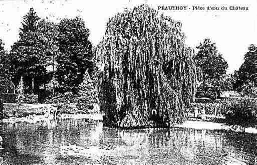 Ville de PRAUTHOY Carte postale ancienne