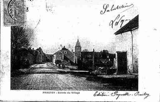 Ville de PRAUTHOY Carte postale ancienne