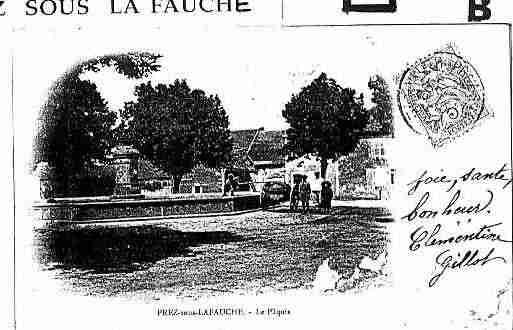 Ville de PREZSOUSLAFAUCHE Carte postale ancienne