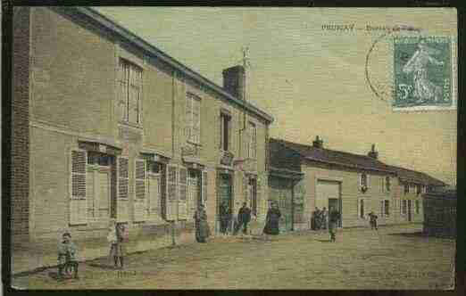 Ville de PRUNAY Carte postale ancienne