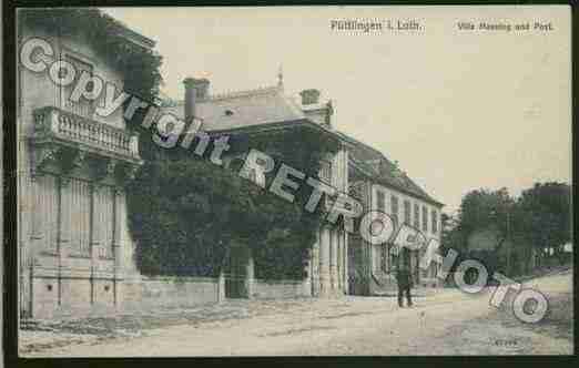 Ville de PUTTELANGEAUXLACS Carte postale ancienne