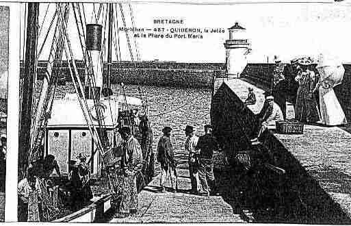 Ville de QUIBERON Carte postale ancienne Ville de QUIBERON Carte postale ancienne
