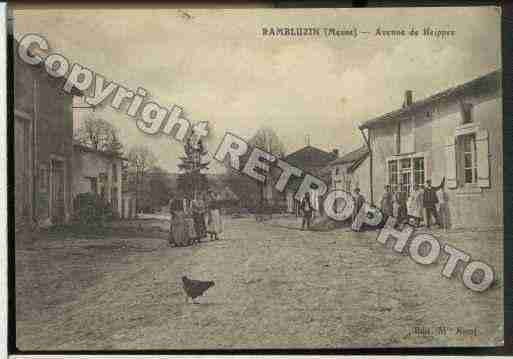 Ville de RAMBLUZIN Carte postale ancienne