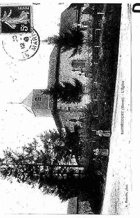 Ville de RAPSECOURT Carte postale ancienne Ville de RAPSECOURT Carte postale ancienne