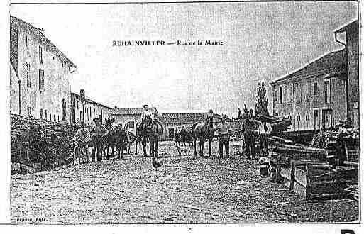 Ville de REHAINVILLER Carte postale ancienne