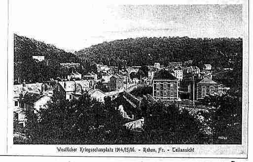 Ville de REHON Carte postale ancienne