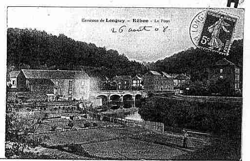 Ville de REHON Carte postale ancienne