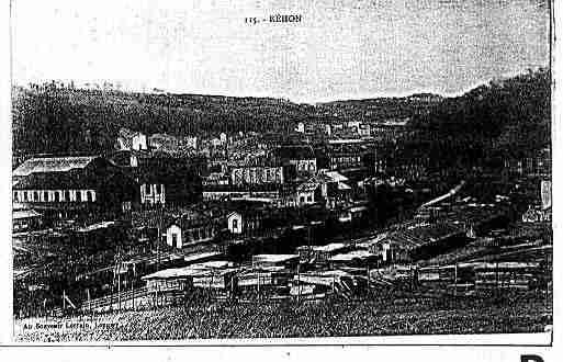 Ville de REHON Carte postale ancienne