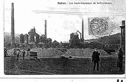 Ville de REHON Carte postale ancienne