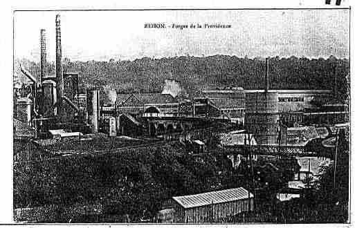 Ville de REHON Carte postale ancienne