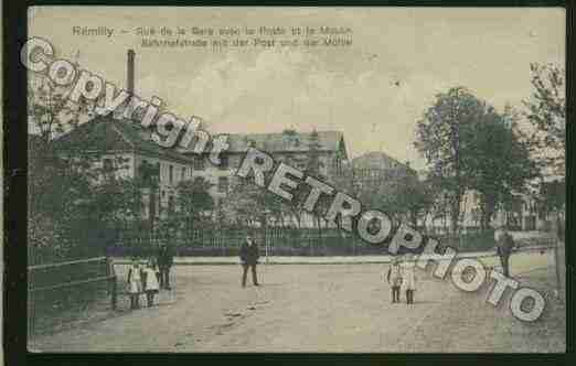 Ville de REMILLY Carte postale ancienne