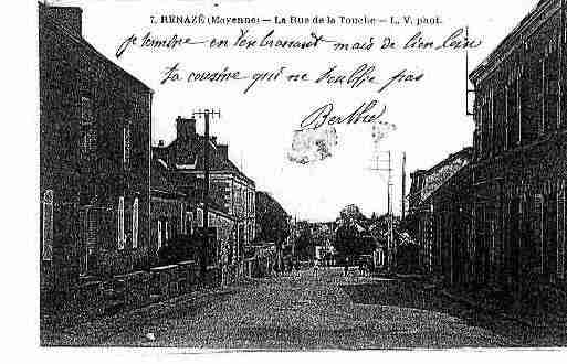 Ville de RENAZE Carte postale ancienne