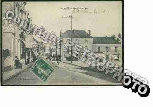 Ville de RENAZE Carte postale ancienne