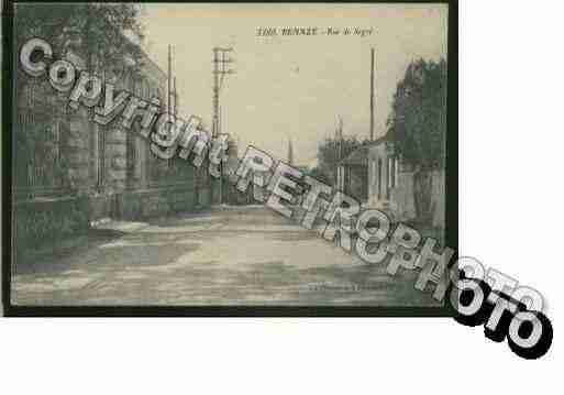 Ville de RENAZE Carte postale ancienne