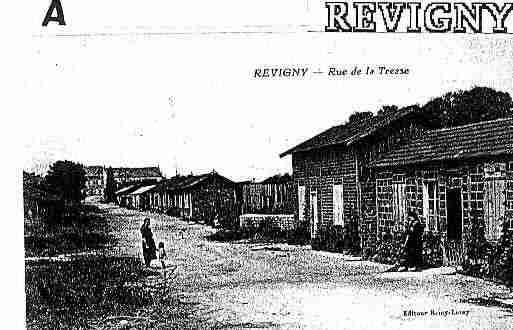 Ville de REVIGNYSURORNAIN Carte postale ancienne