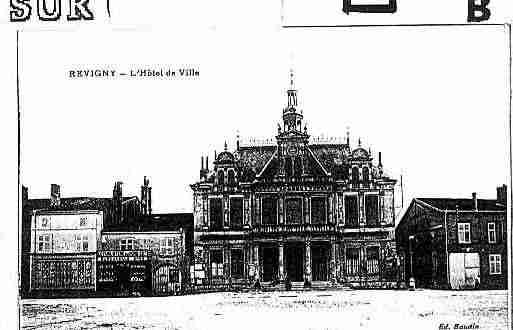 Ville de REVIGNYSURORNAIN Carte postale ancienne