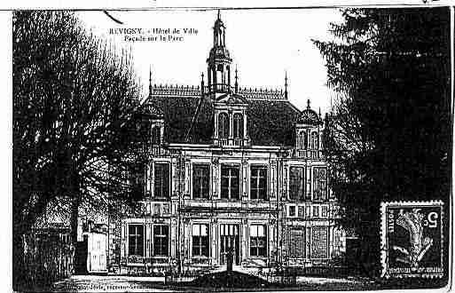 Ville de REVIGNYSURORNAIN Carte postale ancienne