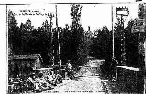 Ville de REVIGNYSURORNAIN Carte postale ancienne