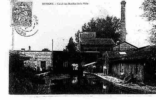 Ville de REVIGNYSURORNAIN Carte postale ancienne